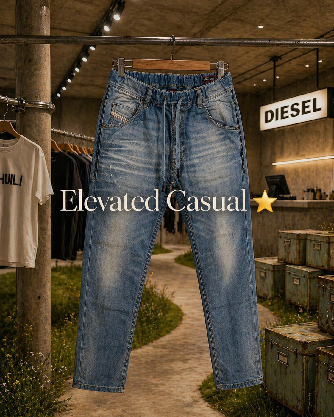 Calça Diesel Krooley