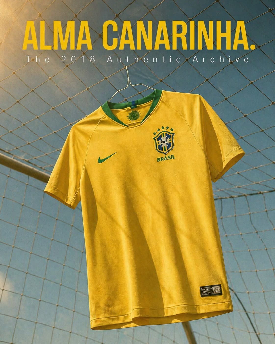 Camisa Oficial Seleção Brasileira 2018