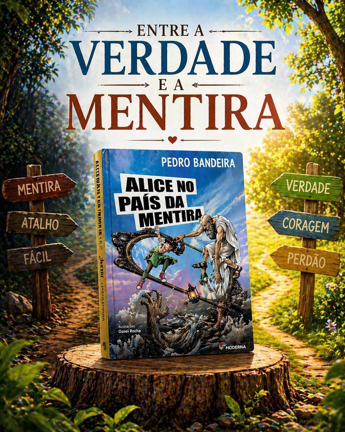 Livro Alice no País da Mentira