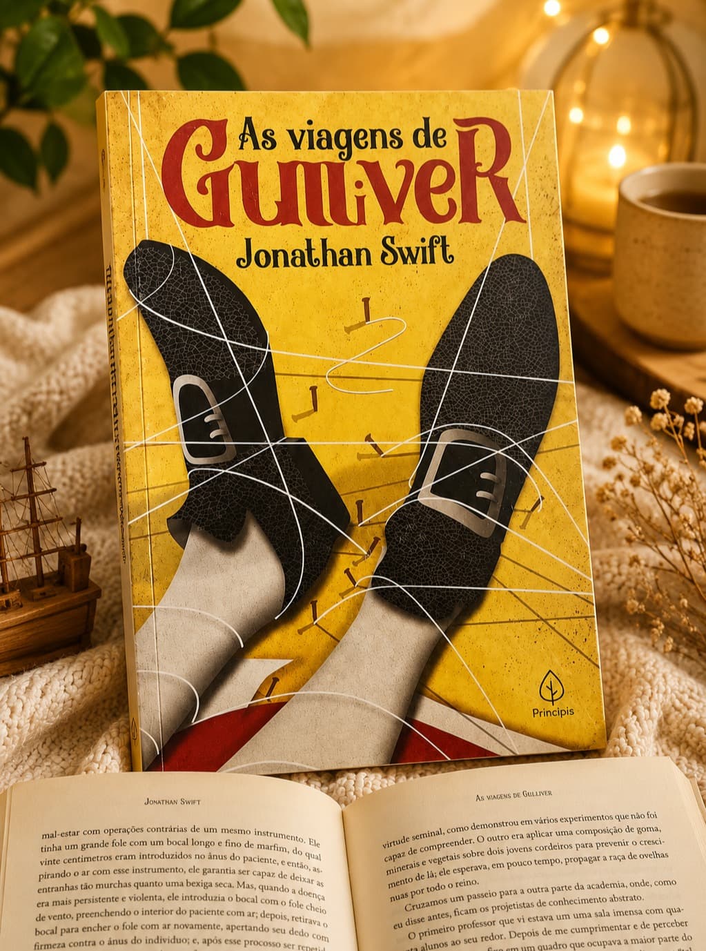 Livro “As Viagens de Gulliver”