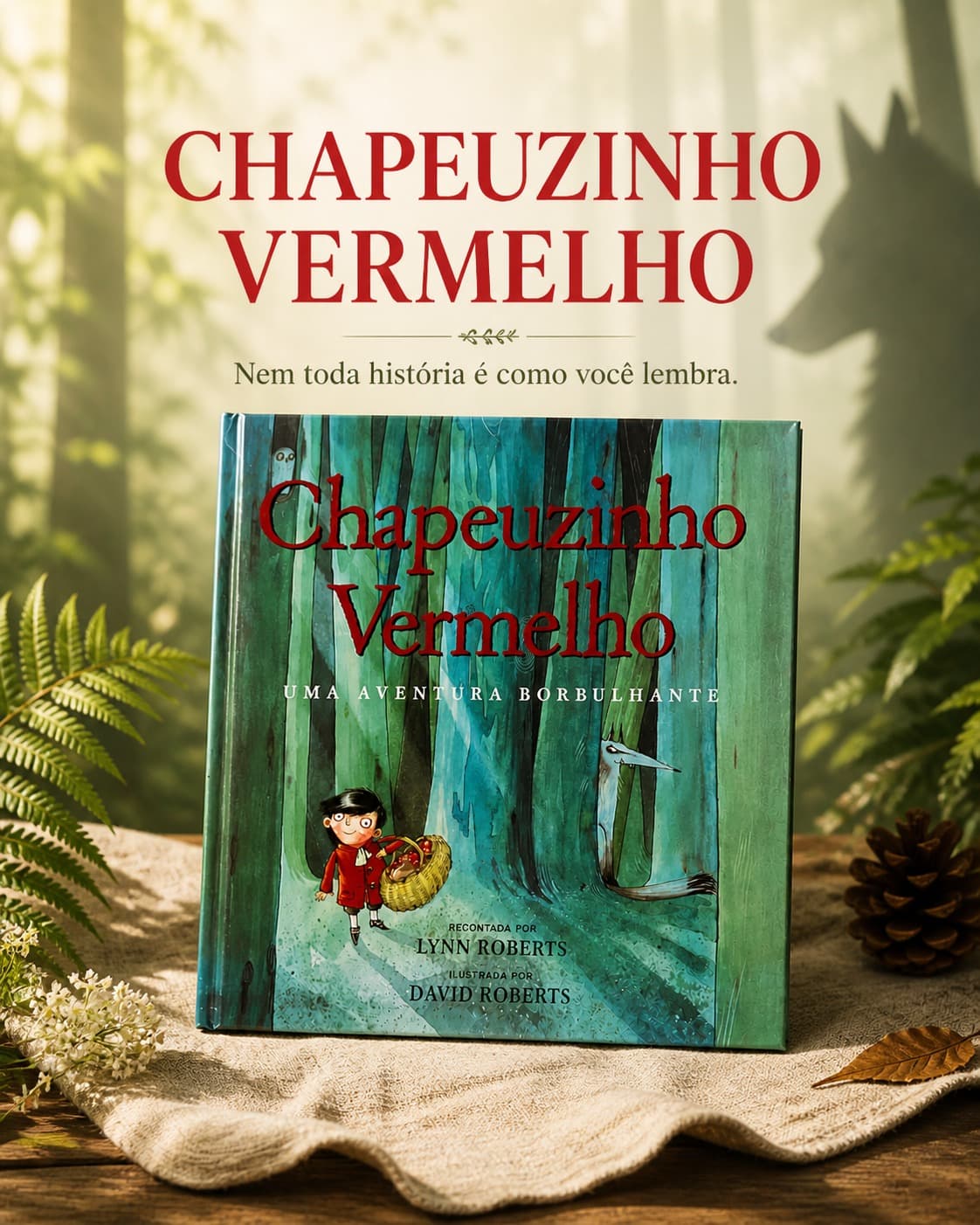 Livro Chapeuzinho Vermelho