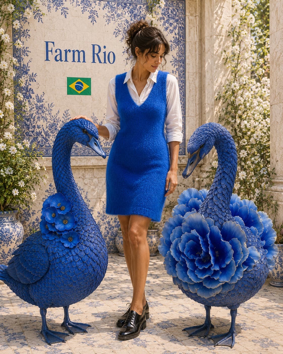 Vestido Farm Rio Tricot